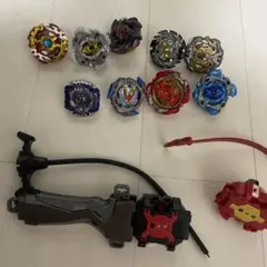 ベイブレード 10個セット + launcher