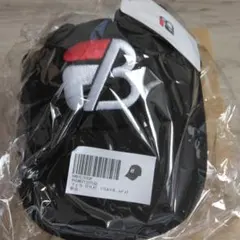 新品 FILA×BE:FIRSTコラボ　キャップ ブラック