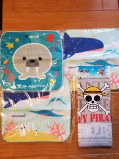 新品子供用ハンドタオル4枚セット(ワンピース)