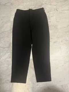 シンプル ブラック スラックス パンツ