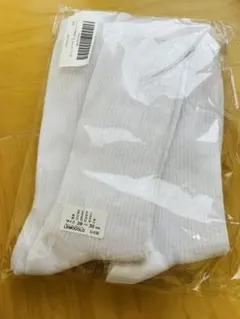 日本製　新品　抗菌防臭ホワイトソックス 5足セット 28〜30 cm