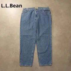 L.L.Bean古着ヴィンテージデニムパンツワイドテーパードメキシコ製K302のサムネイル