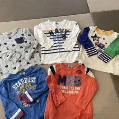 DOUBLE.B スターダスト 長袖カットソー 100cm