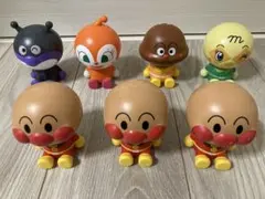 おっきなアンパンマン マスコット7個セットフィギュア バンダイ ガシャポンガチャ