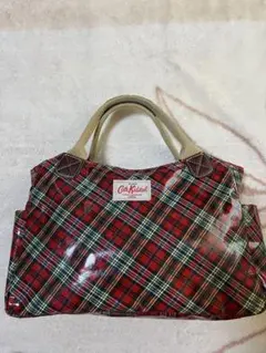 廃盤品！Cath Kidston チェック柄トートバッグ