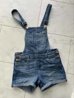 値下げ中‼︎サロペット デニム オーバーオール　150㎝