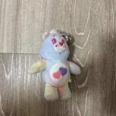 ケアベア レインボー キーホルダー - メルカリ