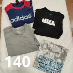 140 男の子　Tシャツ　4点セット