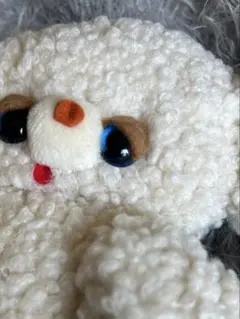ハンドメイド　クマ　くま　ぬいぐるみ　ファー　テディベア　レトロ　アンティーク⭐︎のサムネイル