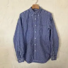 美品❗️usa製.SERO☆ボタンダウンシャツ.サイズ15.ギンガムチェック