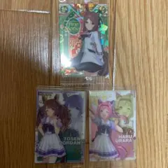 ウマ娘　ウエハース２　ファインモーション　トーセンジョーダン　ハルウララ