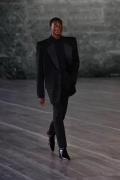 24ss 48 saint laurent スラックス blackのサムネイル