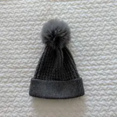 ZARA Baby ニットビーニー グレー