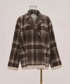 フリルレイヤードデザインジャケット