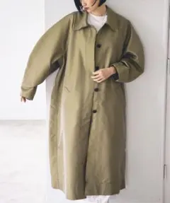 TODAYFUL サテンツイルコート　38