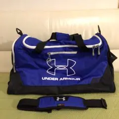 UNDER ARMOUR ボストンバッグ 旅行バッグ　ブルー　ブラックのサムネイル