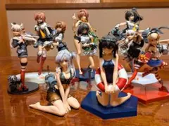 【１０体】艦これ １番くじ・プライズフィギュア まとめ売り【島風天津風秋月型】 10体】【最終値下】艦これ プライズフィギュア まとめ売り【島風天津