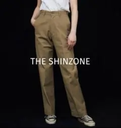 美品】THE SHINZONE ハイウエストチノパンツ 34インチ - メルカリ