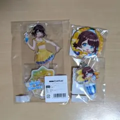 dmm あやかき 司賀りこアクスタ＆缶バッジ - メルカリ