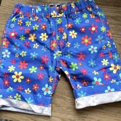 花柄ハーフパンツ size120 \デニムダンガリ