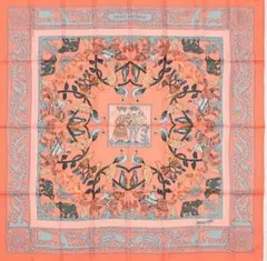 エルメス　HERMES　スカーフ　カレ90　アーリーアメリカ