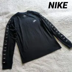 NIKE ナイキ　スウォッシュ ブラック ロンT