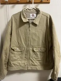 ヤ*グ様 n*n様 Dickies ベージュ ジップアップジャケット L