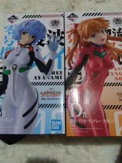 早い者勝ち最安値オマケつき！♡最新一番クジ♡エヴァンゲリオン♡綾波レイ＆アスカ♡