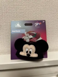 香港ディズニー 20周年 ミッキーマウス パーティハット バッグチャーム