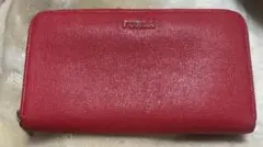 FURLA レッド 長財布