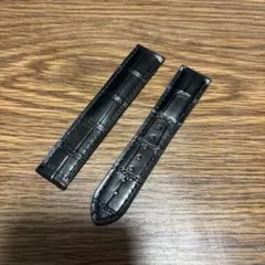 オメガ純正 レザーベルト アリゲーターストラップ OMEGA ダークブルー
