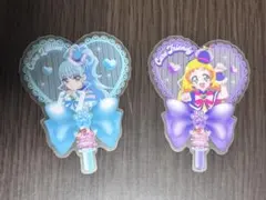 映画 キミとアイドルプリキュア 入場者特典　うちわ型クリアカード