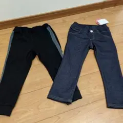 キッズ服 パンツセット 黒