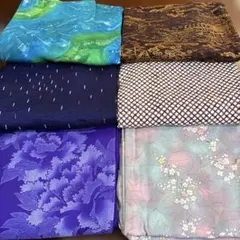 アンティーク着物　まとめ売り6枚 (^^)