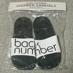 【新品・未開封】back number サンダル