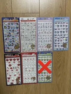 【正規品】ボンドロミニ　ディズニー　6枚セット　ボンボンドロップシール