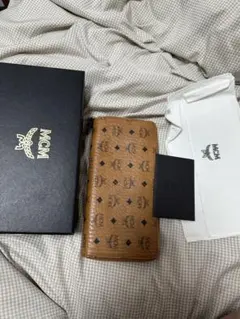 MCM ロゴプリント 長財布 ブラウンのサムネイル