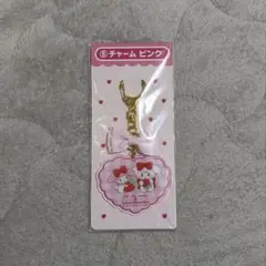 サンリオ×mikko一番くじ　当たりくじ　ピンクチャーム