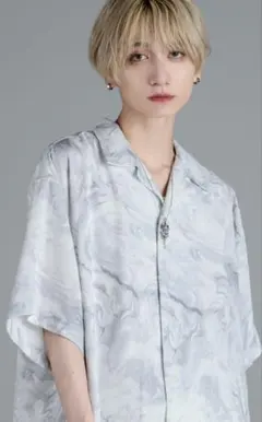 【ADRER】 エクストラクオリティハイブリッドルーズシャツ