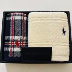 ラルフローレン　ハンドタオル・ウォッシュタオルセット　RALPH LAUREN
