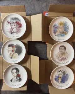 ONE PIECE 一番くじ 小皿 6枚セット