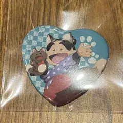 忍たま乱太郎 ナンジャタウン 福富しんべヱ ハート缶バッジ
