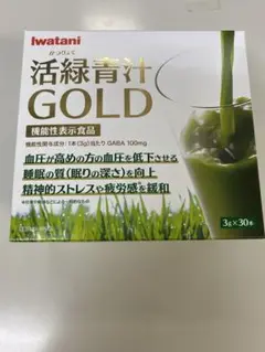Iwatani 活緑青汁 GOLD 3g×30包