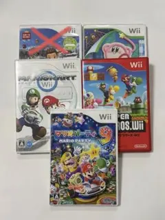 Wii ゲームソフト 4本セット - メルカリ