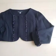 BEBE べべ　ジャケット　ボレロ　入学式 120cm　セレモニー　ネイビー