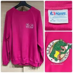 【USA製】Hanes ヘインズ スウェット ラグランスリーブ