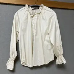 COMPTOIR DES COTONNIERS フリルブラウス　ユニクロ