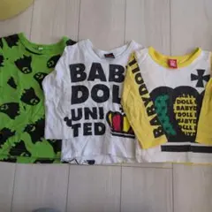 BABY DOLL ミッキー 長袖カットソー 100cm