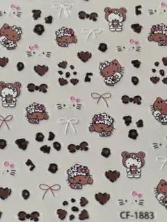 ネイルシール　サンリオ　ハローキティ