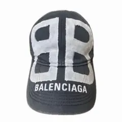 balenciaga Destroyed BB Pierced Cap キャップ Destroyed BB Pierced Cap Black | The Webster